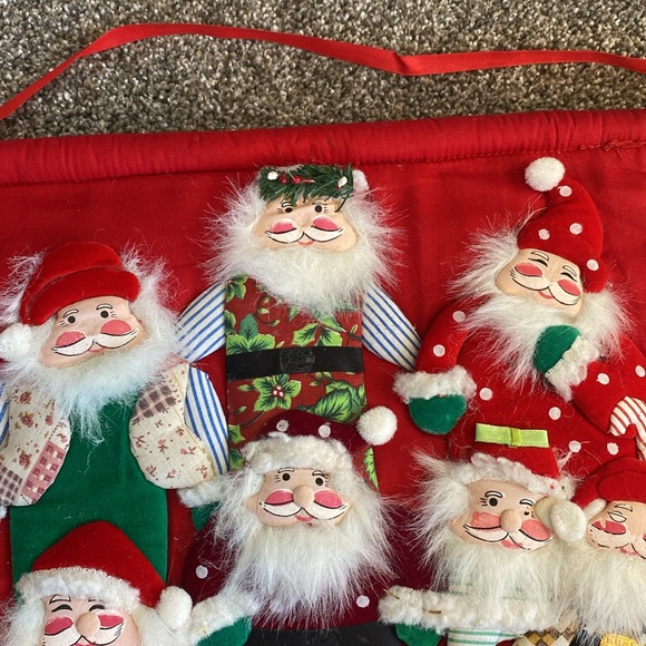 Christmas Advent Calendar Santas Potpourri Design Wood Dowel - Picture 10 of 10